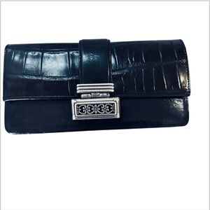 Brighton black wallet/crossbody bag